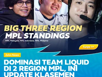 Team Liquid Kokoh di Puncak Klasemen MPL Indonesia dan Filipina Ini Datanya