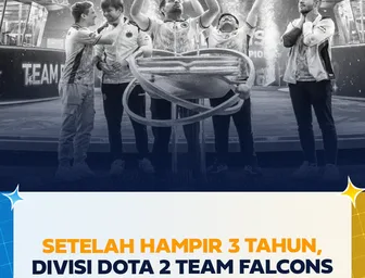 Era Roster Legendaris Berakhir, Team Falcons Resmi Tinggalkan Dota 2