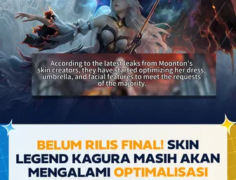 Skin Legend Kagura Belum Final, Masih Terus Dioptimasi Sebelum Rilis Resmi