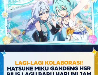 Hatsune Miku dan Robin Rilis Medley Lagu Bareng, Ini Detail Kolaborasinya