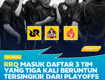RRQ Masuk Daftar Tim yang Beruntun Tersingkir dari Playoffs MPL ID
