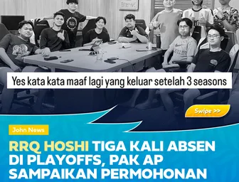 RRQ Hoshi Tiga Kali Absen di Playoffs, Pak AP Sampaikan Permohonan Maaf untuk Kingdom