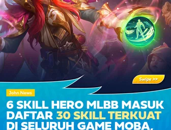 6 Skill Hero MLBB Masuk Daftar 30 Skill Terkuat di Seluruh Game MOBA, Siapa Saja?
