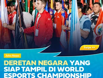 Deretan Negara yang Siap Tampil di World Esports Championship 2026