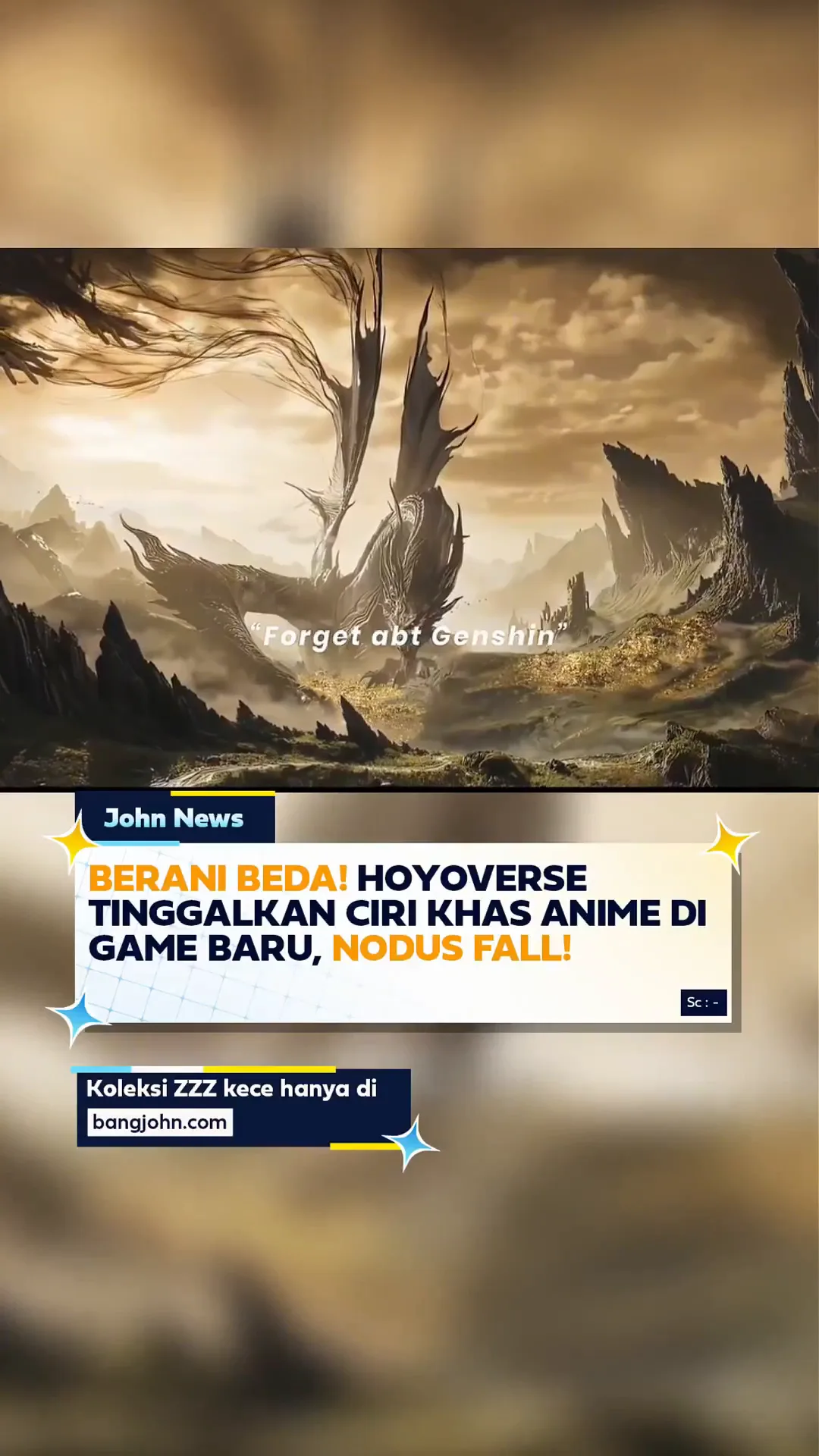 BERANI BEDA! HOYOVERSE TINGGALKAN CIRI KHAS ANIME DI GAME BARU, NODUS FALL!