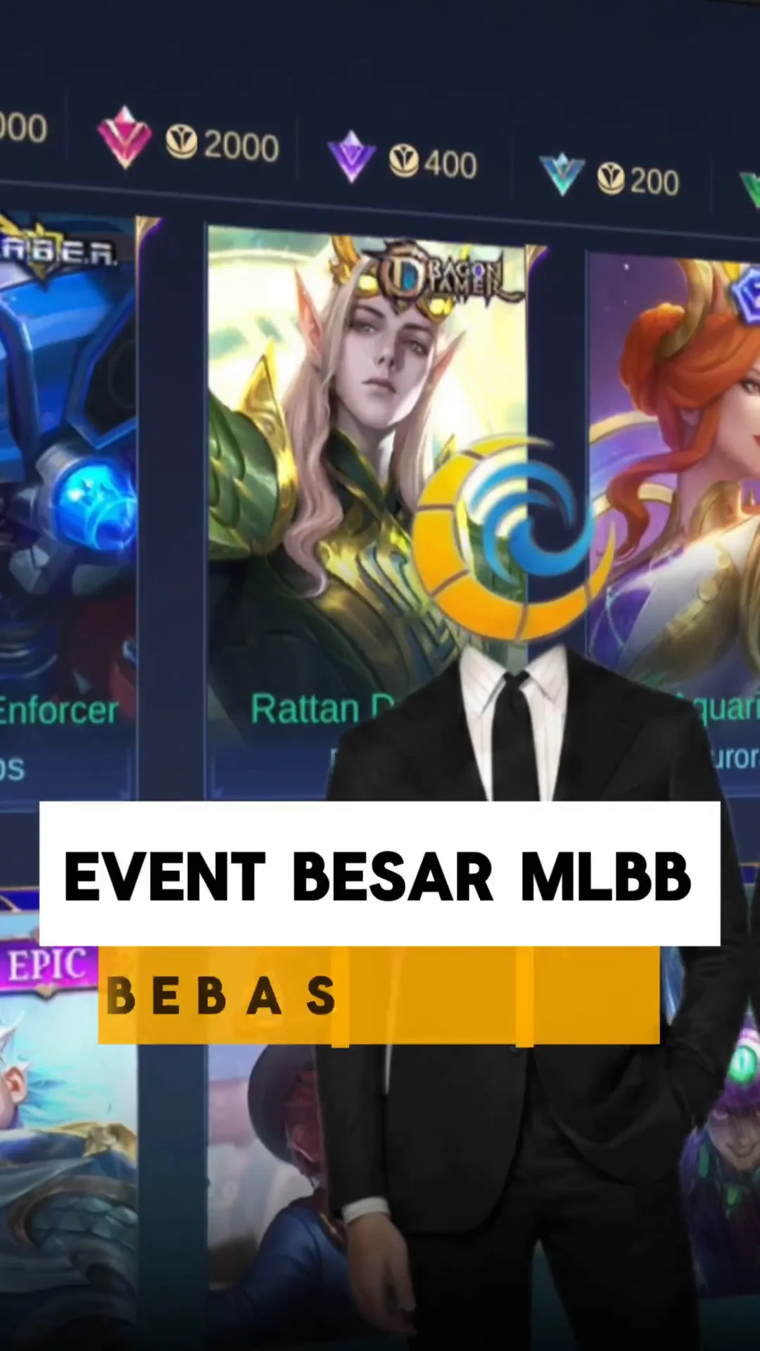 Event Gala Akhir Pekan MLBB Jelang Ulang Tahun ke-10 Bisa Pilih Skin Epic Gratis