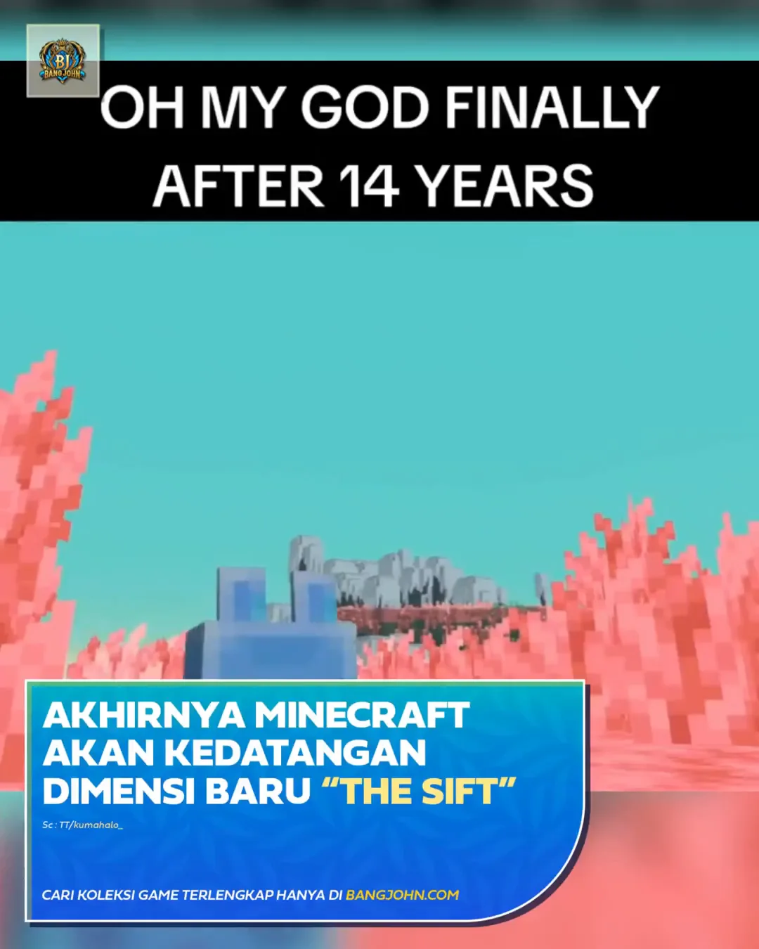 Akhirnya Minecraft Akan Kedatangan Dimensi Baru "The Sift"