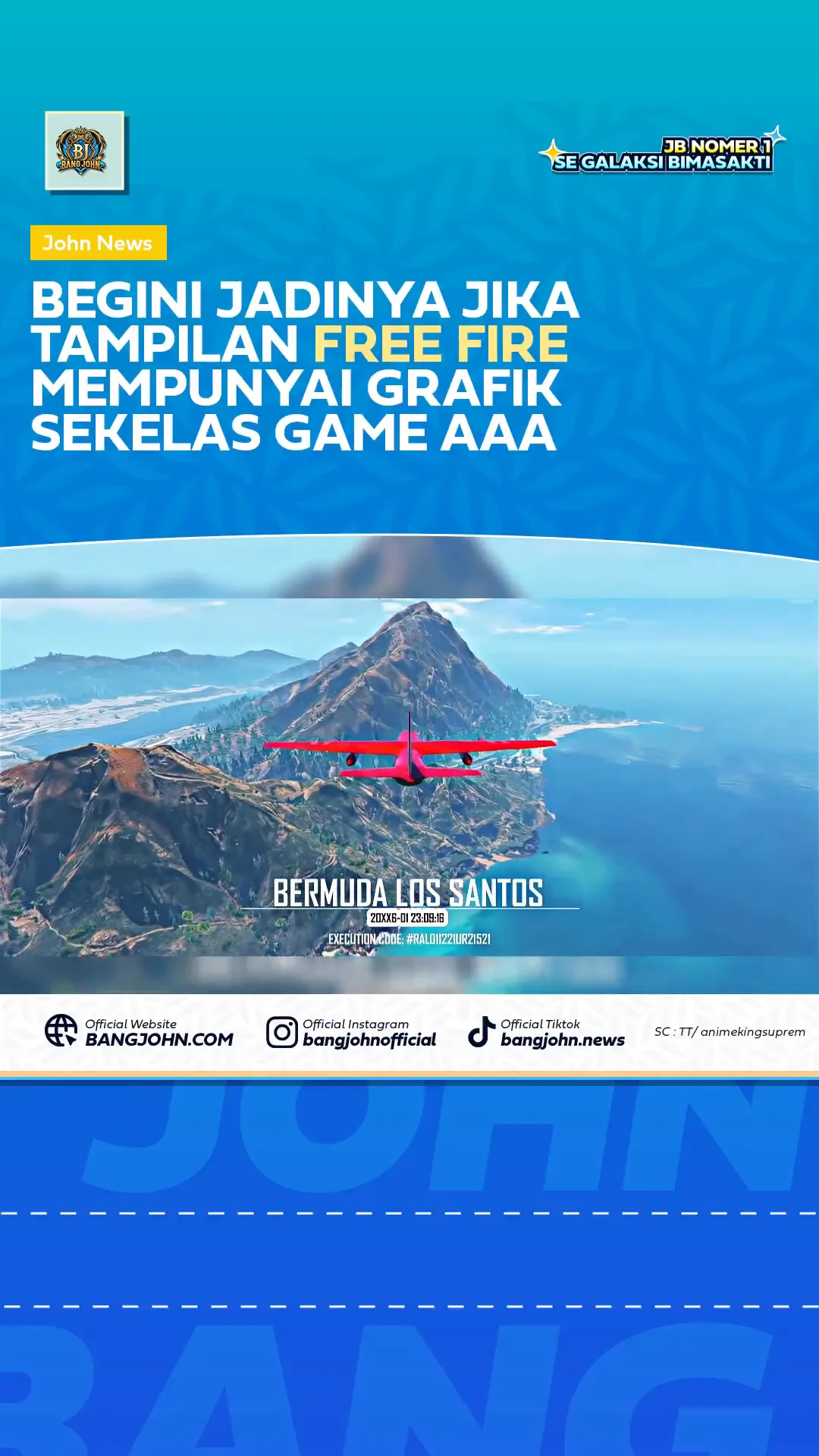 Begini Jadinya Kalau Free Fire Punya Grafis Setara Game AAA