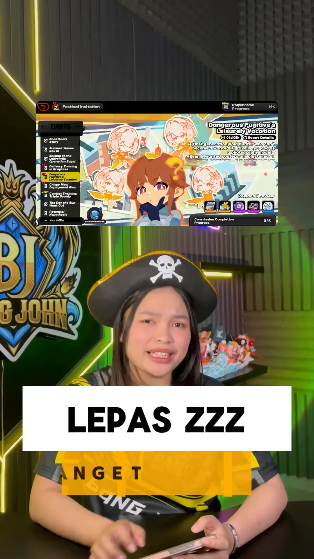 Ngintip Roster dan Status Pity di Salah Satu Akun Zenless Zone Zero