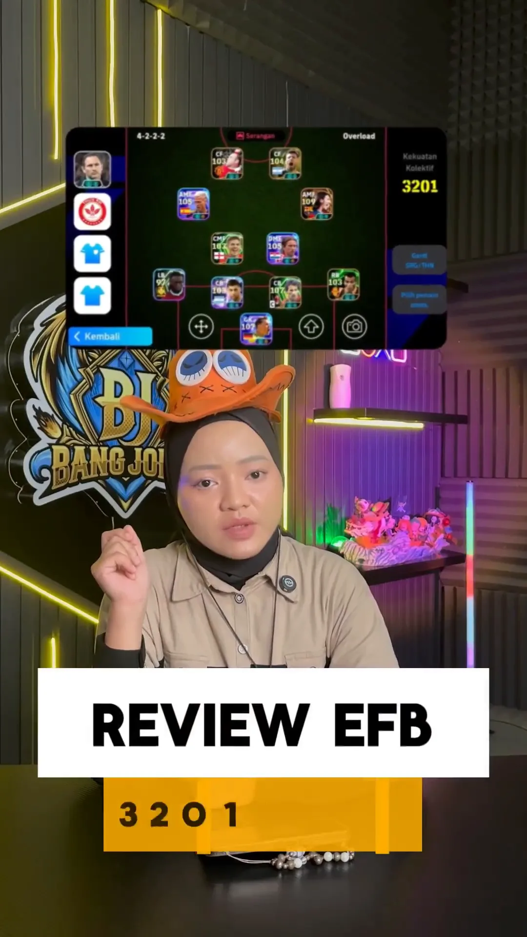Racikan Taktik Overload di Salah Satu Akun eFootball