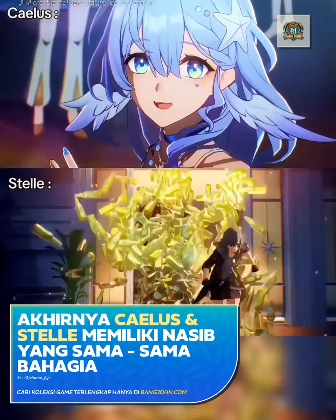Perbandingan Lucu Caelus dan Stelle Ramai Dibahas Oleh Tim HSR