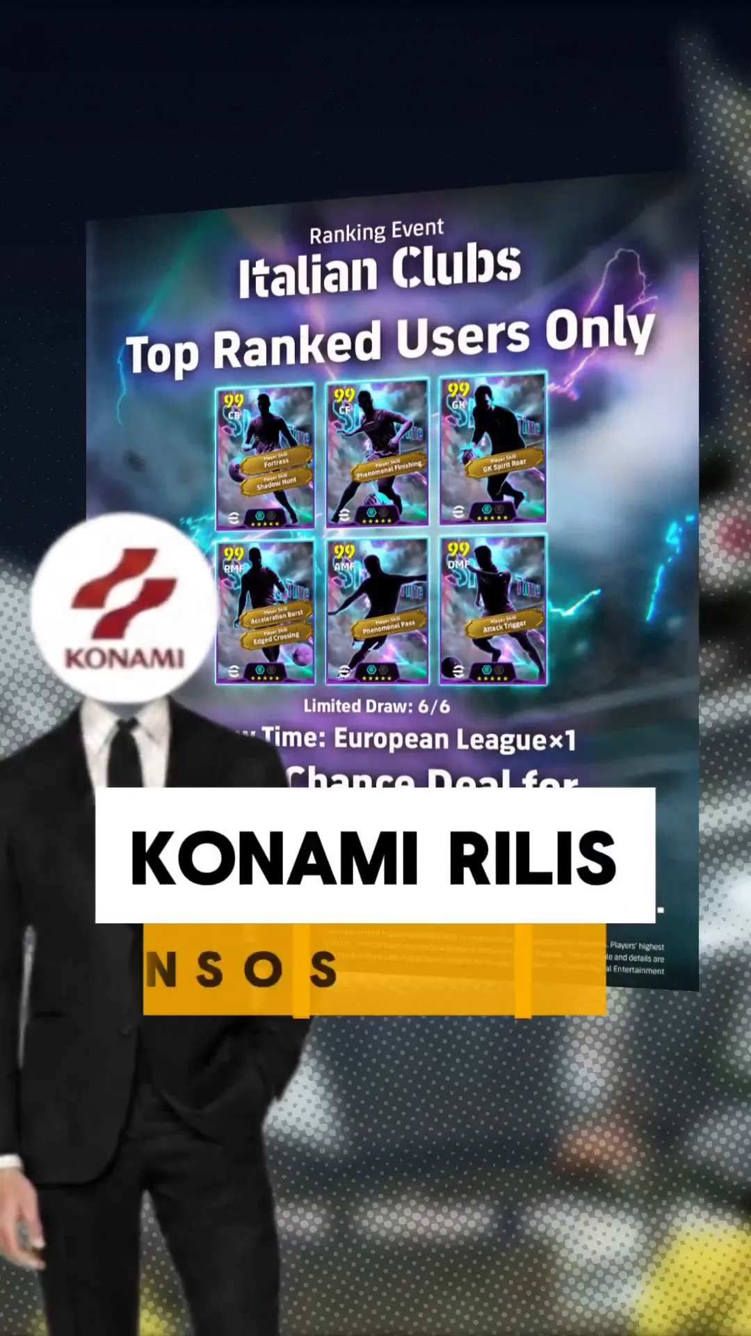 Konami Bagikan Kartu Showtime Eksklusif Lewat Ranking Event, Ini Detailnya