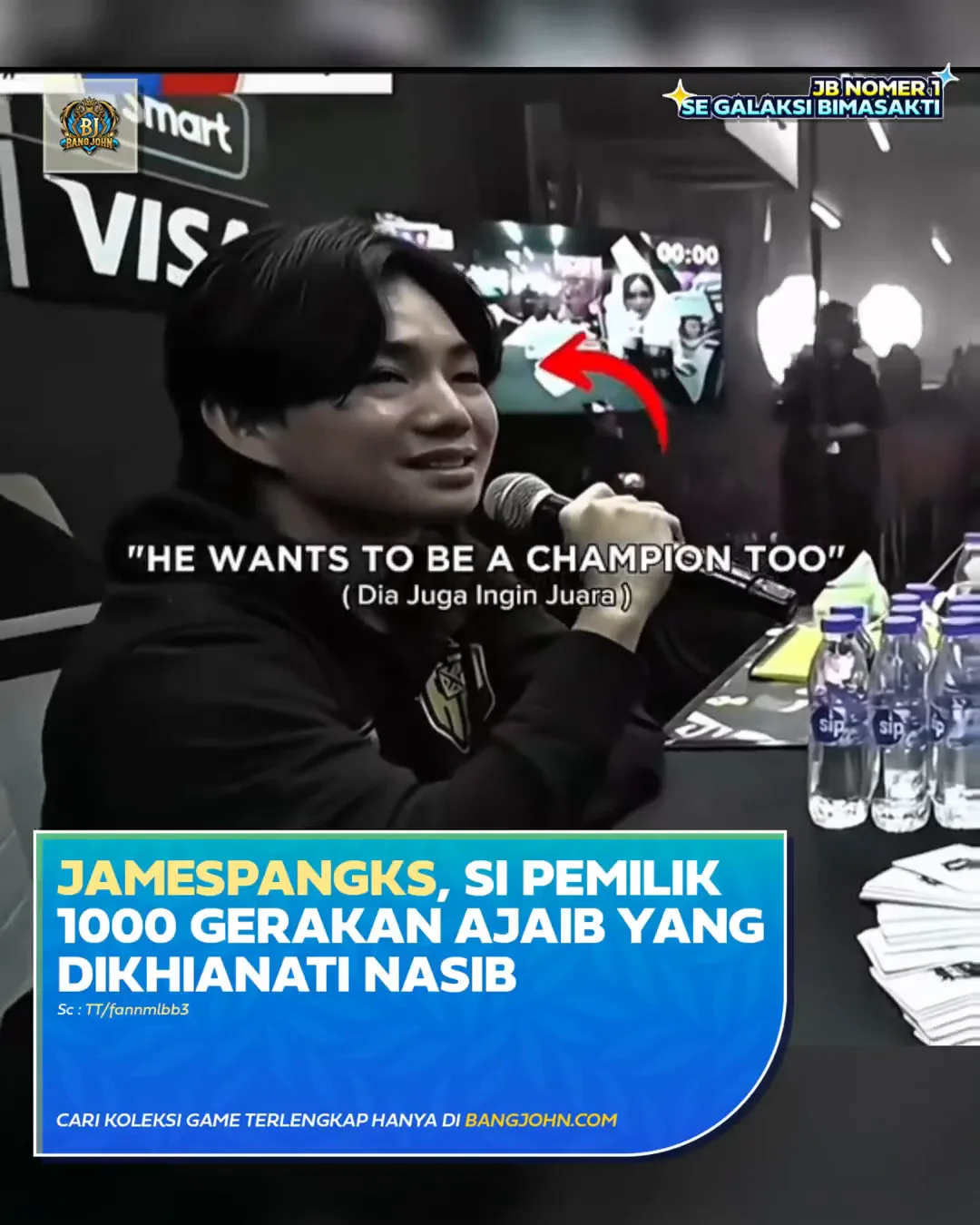JamesPangks, Si Pemilik 1000 Gerakan Ajaib yang Dikhianati Nasib