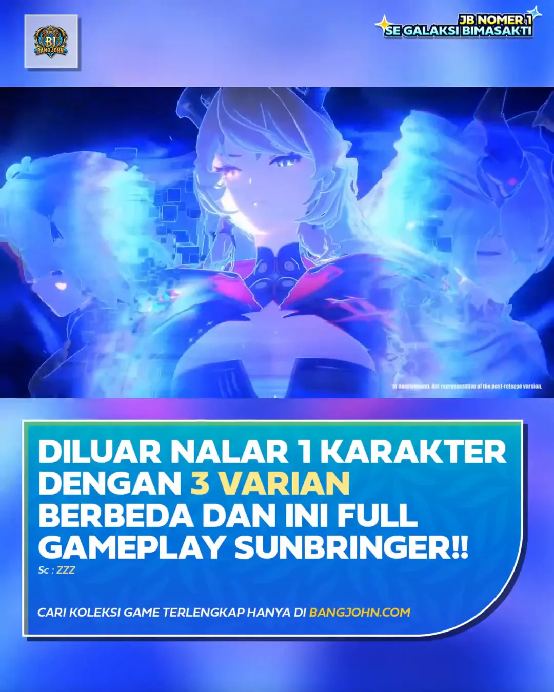 Di Luar Nalar: 1 Karakter dengan 3 Varian Berbeda, Ini Full Gameplay Sunbringer