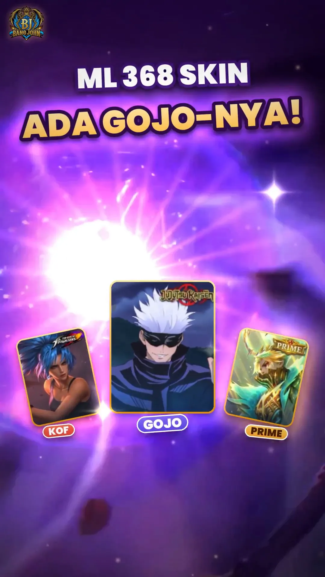 Review 368 Skin Ada Gojo-nya!